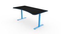 Arozzi Arena Gebogen Gaming Tafel - Blauw - thumbnail