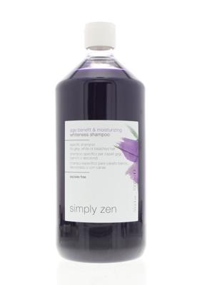 Simply Zen Age Benefit & Moisturizing Whiteness Shampoo 1000ml | Zilvershampoo