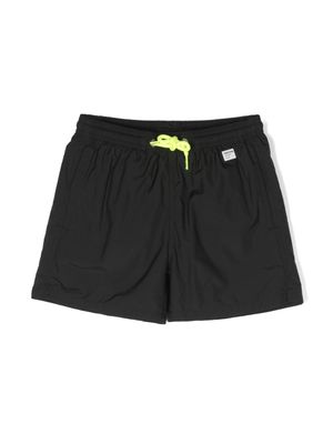 MC2 Saint Barth Kids x Pantone short de bain à appliqués - Noir