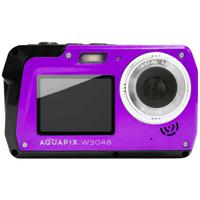 Aquapix W3048-V Edge Violet Digitale camera 48 Mpix Violet Onderwatercamera, Frontdisplay - thumbnail