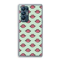Lipjes: Oppo Find X3 Neo Transparant Hoesje Lipjes: Oppo Find X3 Neo Transparant Hoesje