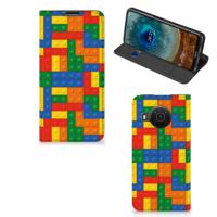 Nokia X20 | X10 | Hoesje met Magneet | Blokken