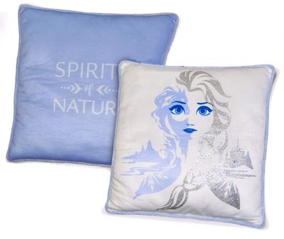 Kids Licensing kussen Frozen 2 meisjes 45 x 45 cm polyester lila/wit Kids Licensing kussen Frozen 2 meisjes 45 x 45 cm polyester lila/wit