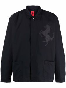 Ferrari chemise à imprimé Prancing Horse - Noir