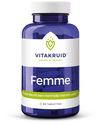 Vitakruid Femme Hormoon support oa Maca & Saffraan 90