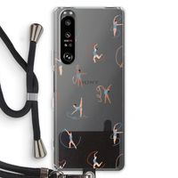 Dancing #3: Sony Xperia 1 III Transparant Hoesje met koord