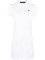 Polo Ralph Lauren robe-polo à logo brodé - Blanc