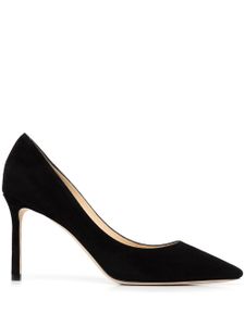 Jimmy Choo escarpins Romy 85 mm en daim - Noir