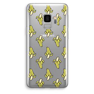 Bananas: Samsung Galaxy S9 Transparant Hoesje