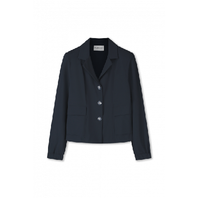 Helena Hart - Blauw | Dames | Blazer | Blauw | XXL | regular | Kamst mode