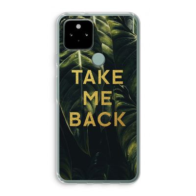 Take me back: Google Pixel 5 Transparant Hoesje