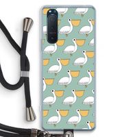 Pelican: Sony Xperia 5 II Transparant Hoesje met koord