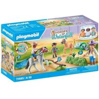 PLAYMOBIL 71495 Ponyruiters en springpaarden