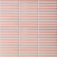 Mozaiek Tegel Sevilla 28,2x30,8 cm Mini Finger Glossy Pink The Mosaic Factory