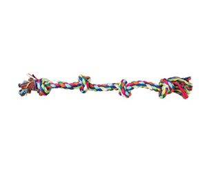 Trixie flostouw 4-knoop assorti (54 CM)