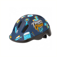 Polisport kinderhelm toys. maat: xxs (44/48 cm), kleur: blauww mat Polisport kinderhelm toys. maat: xxs (44/48 cm), kleur: blauww mat