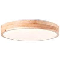 Brilliant PlafondlampSlimline 34cm houtbruin - G99414/75