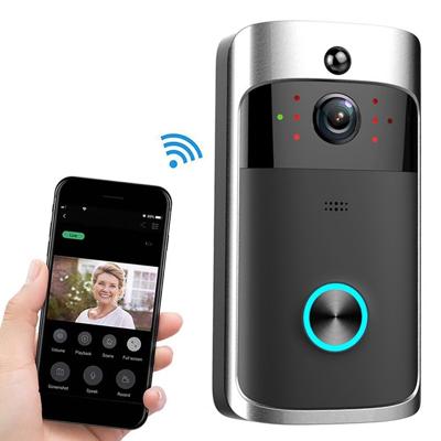 M3 720P Smart WIFI Ultra lage macht Video visuele deurbel ondersteuning voor mobiele telefoon tele-Monitoring & nachtzicht (zwart)