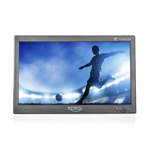 Xoro PTL 1050 V2 Draagbare TV 25.6 cm 10.1 inch Energielabel: D (A - G) Werkt op een accu, Incl. 12 V auto-aansluitkabel Grijs