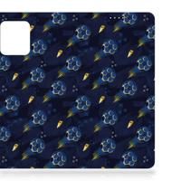 Smartphone hoesje voor OPPO Reno8 Lite Watercolor Paars