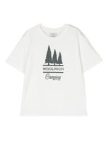 Woolrich Kids t-shirt Road Trip à logo imprimé - Blanc - thumbnail