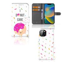 iPhone 14 Plus | Book Cover | Donut Roze
