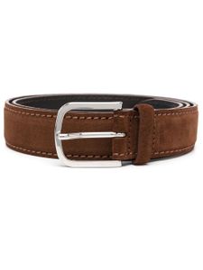 Orciani ceinture en daim à boucle - Marron