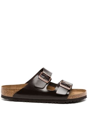 Birkenstock sandales Arizona en daim - Marron