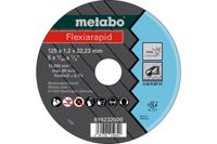 Metabo Accessoires Doorslijpschijf Ø 125x1,2x22,23 Inox, TF 41 Flexiarapid - 616232000