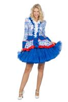 Jas Holland Luxe Dames Delfs Blauw Jas Holland Luxe Dames Delfs Blauw