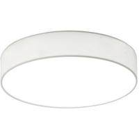 Dimbare LED Plafondlamp 22W - Warm Wit 3000K - Rond Mat Wit Aluminium