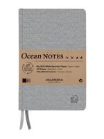 Notitieboek aurora ocean a5 192blz lijn 80gr grijs
