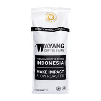 Wayang Coffee Beans Donker & Sterk - Koffiebonen 1 KG