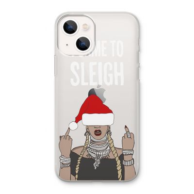Came To Sleigh: iPhone 13 Transparant Hoesje