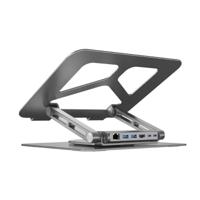 UNITEK D1109A laptopstandaard Grijs 43,2 cm (17")