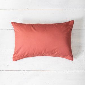 Sierkussenslopen Luxe Katoen - Oud Roze - Dekbed-Discounter.nl