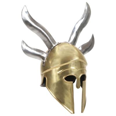 VidaXL Soldatenhelm grieks replica larp staal messingkleurig