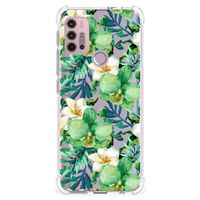 Motorola Moto G30 | G20 | G10 Case Orchidee Groen - thumbnail