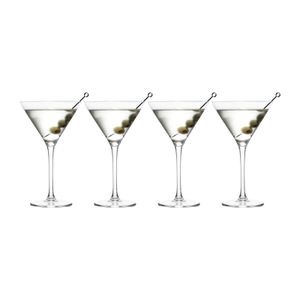 Martini glazen royal leerdam - 260 ml - set van 4