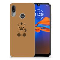 Motorola Moto E6 Plus Telefoonhoesje met Naam Baby Hyena