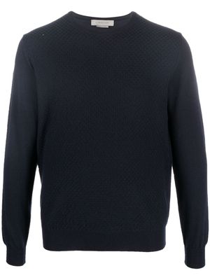 Corneliani pull à col rond - Bleu