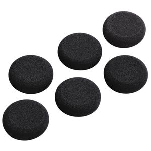 Hama Vervangende Oorschuimstofbekledingen Ø 45 Mm 6 Stuks Zwart