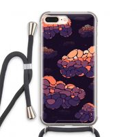 Patroon Wolken: iPhone 7 PLUS Transparant Hoesje met koord