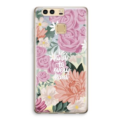 Kindness matters: Huawei P9 Transparant Hoesje