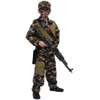 Faram Party verkleedkostuum soldaat - camouflage - kinderen - leger / army outfit