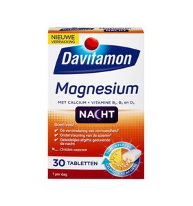 Magnesium speciaal voor de nacht