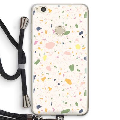 Terrazzo N°21: Huawei Ascend P8 Lite (2017) Transparant Hoesje met koord