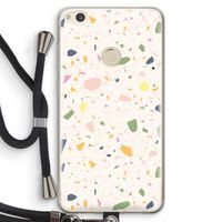 Terrazzo N°21: Huawei Ascend P8 Lite (2017) Transparant Hoesje met koord