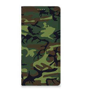 Xiaomi Redmi Note 13 5G Hoesje met Magneet Army Dark