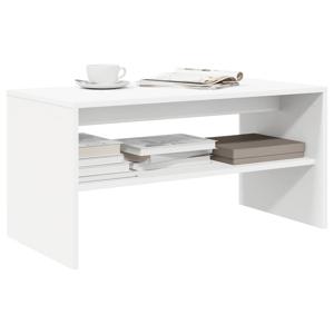 Tv-meubel 80x40x40 cm bewerkt hout wit